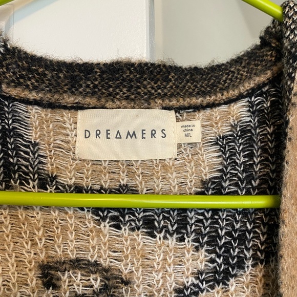 Women’s Dreamers animal print cardigan - Picture 2 of 4
